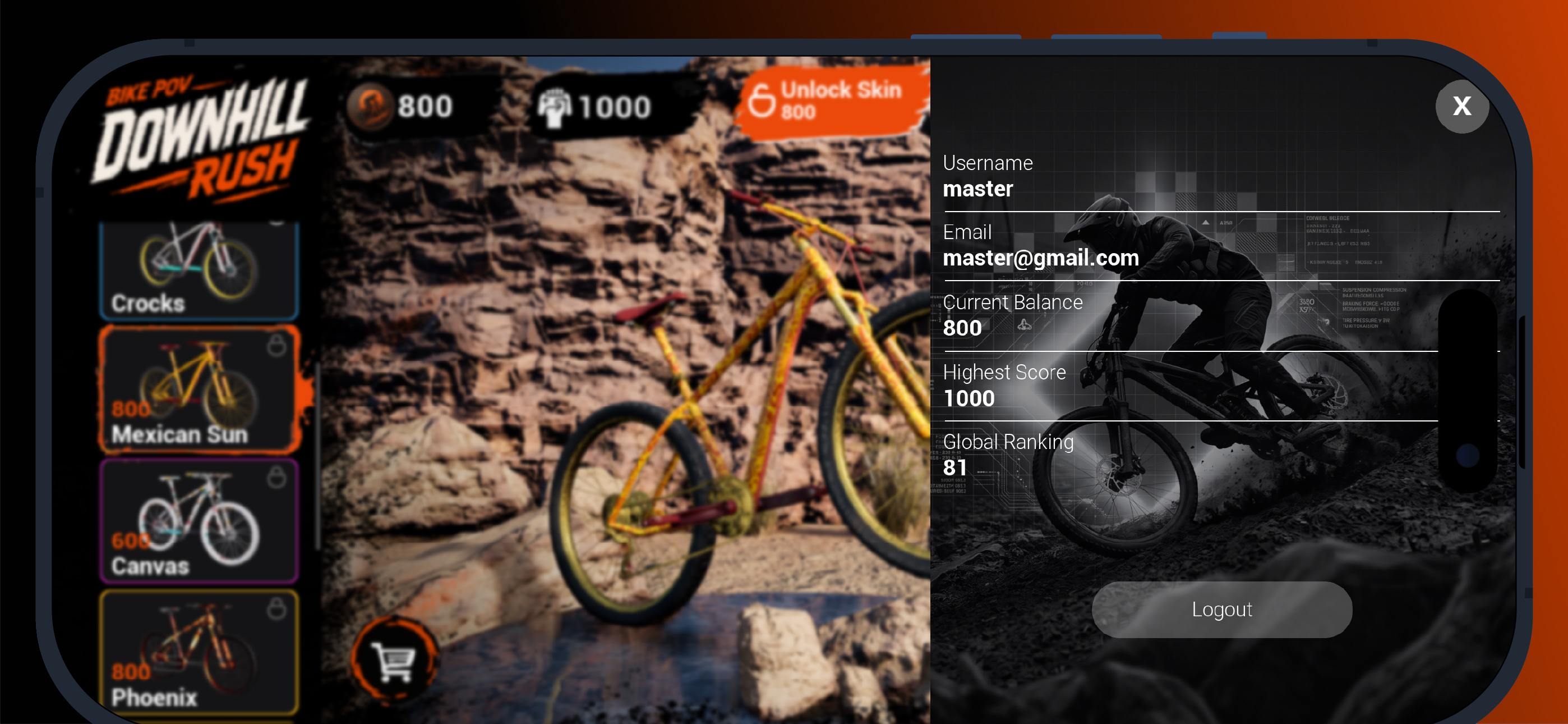 Bike POV: Downhill Rush screenshot 4