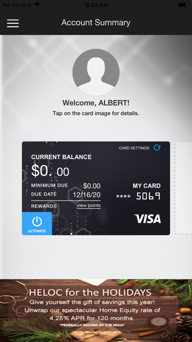 BFCU Credit Screenshot