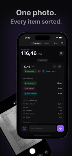 Expenny: Family Budget Tracker iPhone Ekran Görüntüsü 2