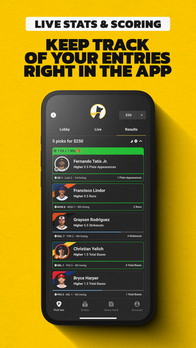 Underdog Sports Screenshot