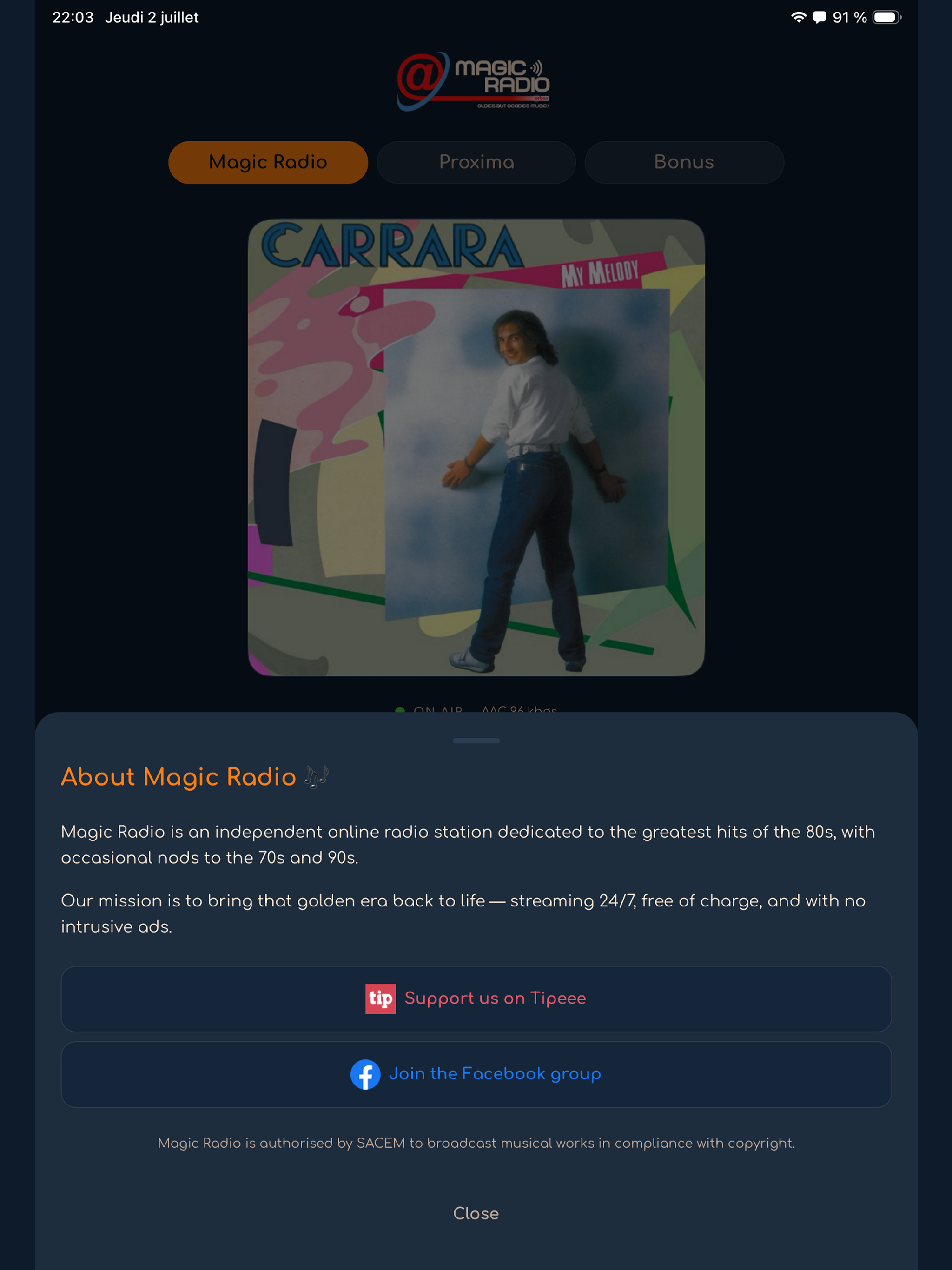 Magic Radio screenshot 13