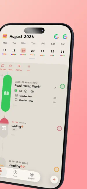 PomoFocus · Daily Planner screenshot 2