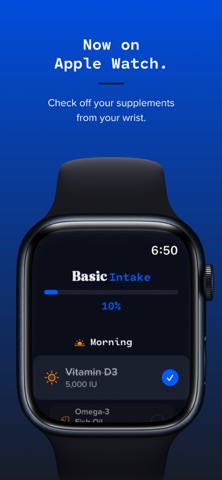 Basic Intake: Pill & Vitamin iPhone screenshot