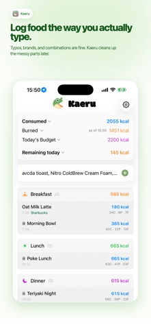 Kaeru – AI Calorie Tracking screenshot