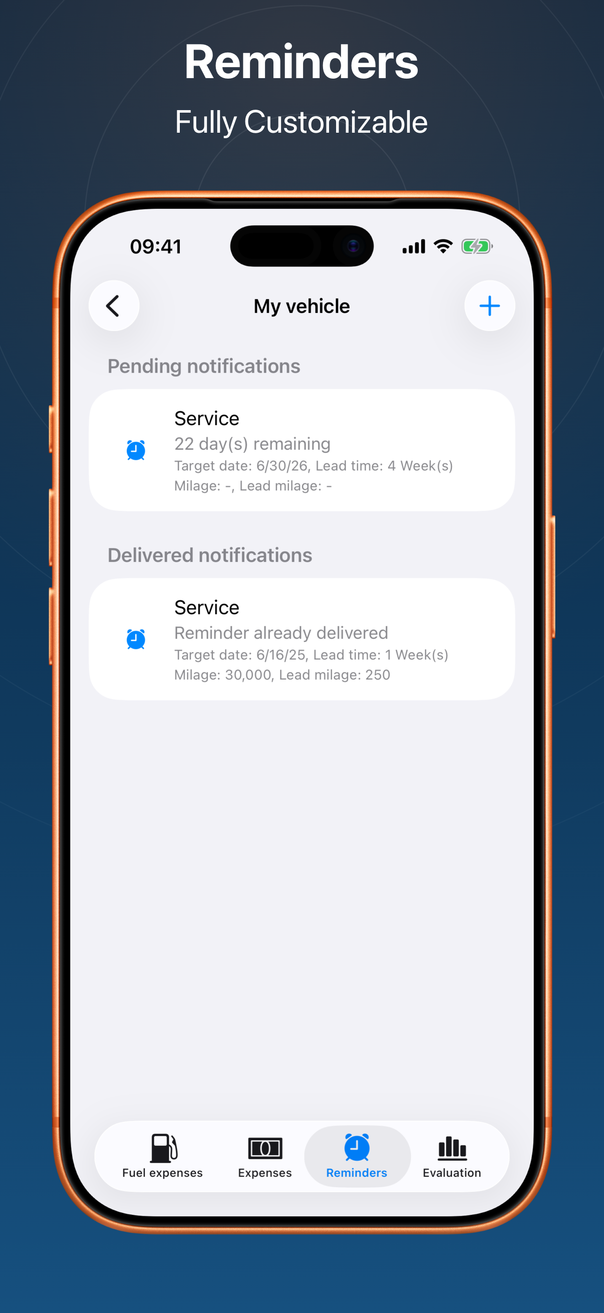 FuelMe - Gas log screenshot 3