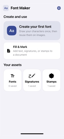 Font Maker: My Handwriting screenshot
