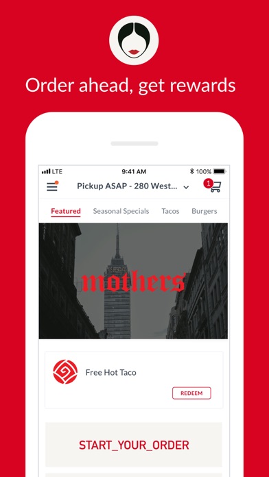 Screenshot 1 of Mothers Tacos App