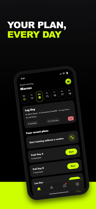PowerLog - Workout Tracker Screenshot 3 of 10