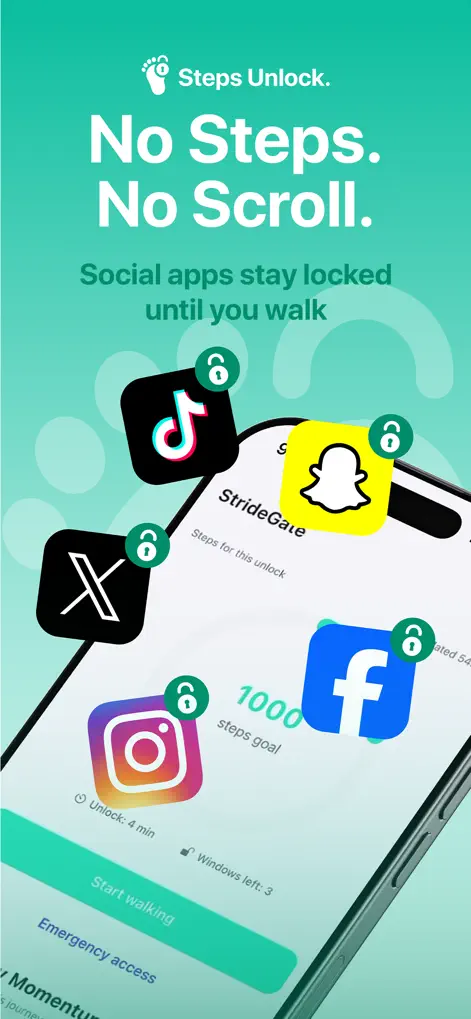 Steps Unlock: Focus App Block - Productivity App | MWM