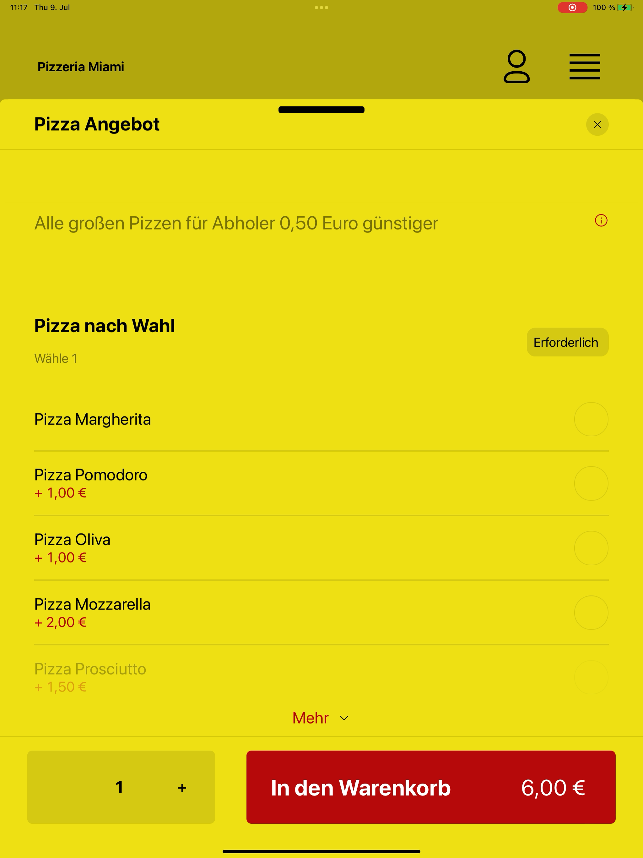 Pizzeria Miami Hamm screenshot 16