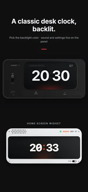 Clockist: Desk Clock & Days screenshot 4