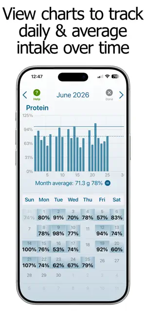 Protein Counter and Tracker screenshot 4