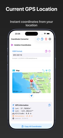 CoordTool Coordinate Converter Screenshot 3 of 6