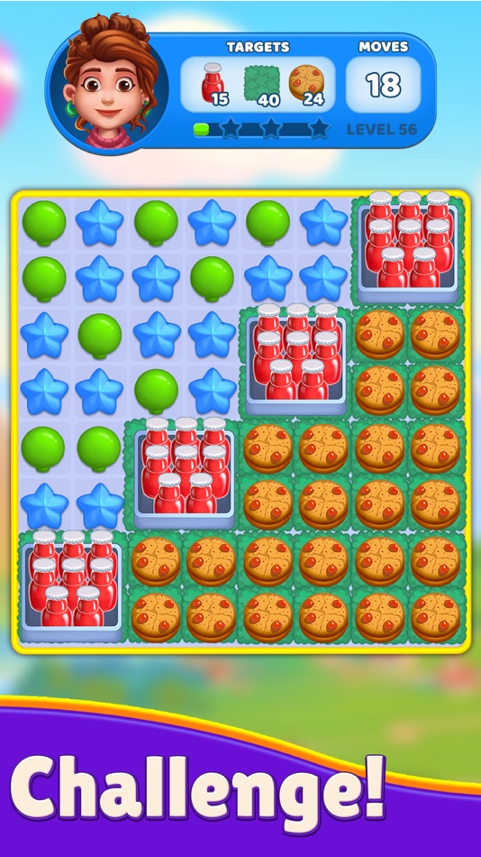 #6. Funtown - Theme Park Match 3 (iOS) 由: Tiny Tactics