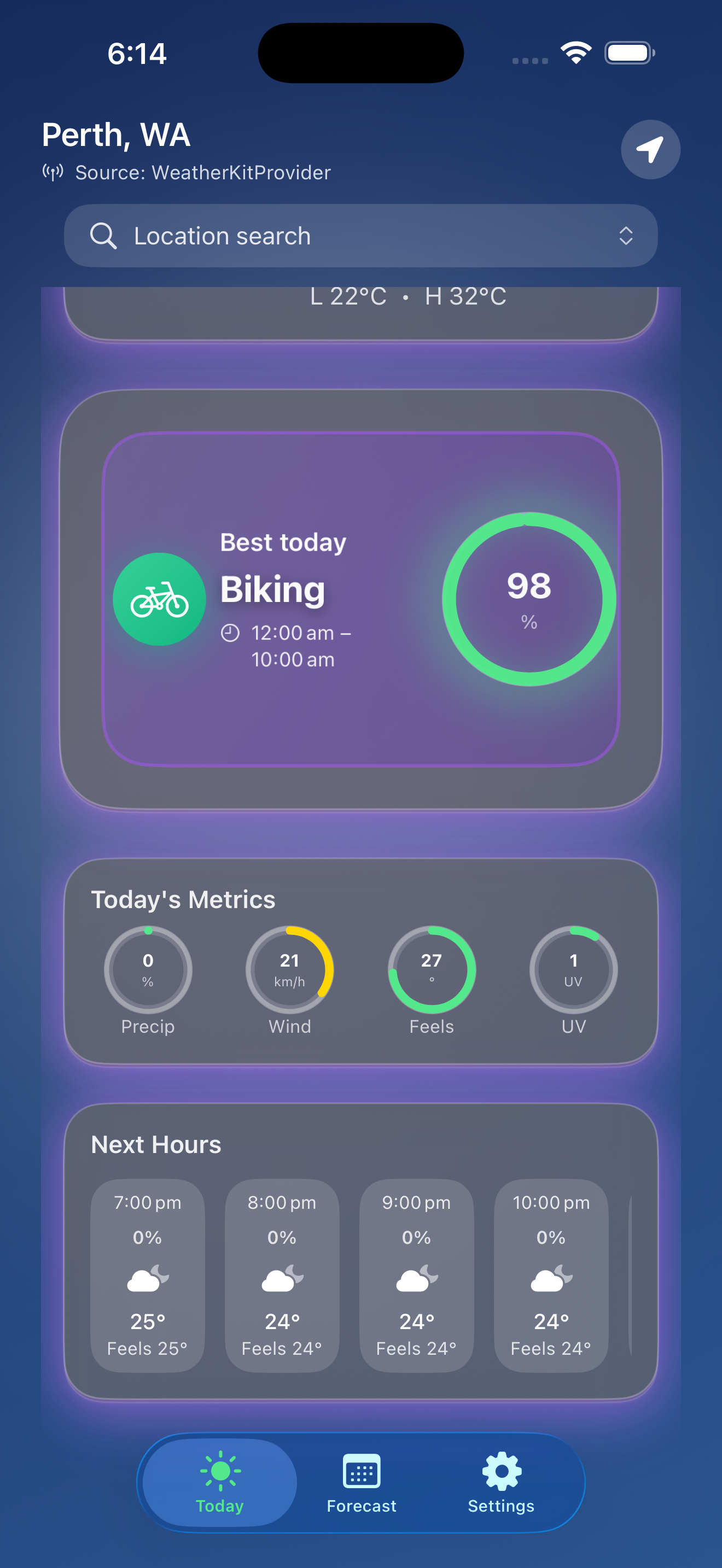 WeatherPermit screenshot 2