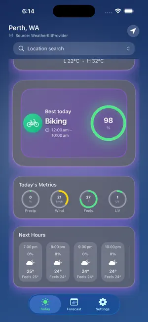 WeatherPermit screenshot 2