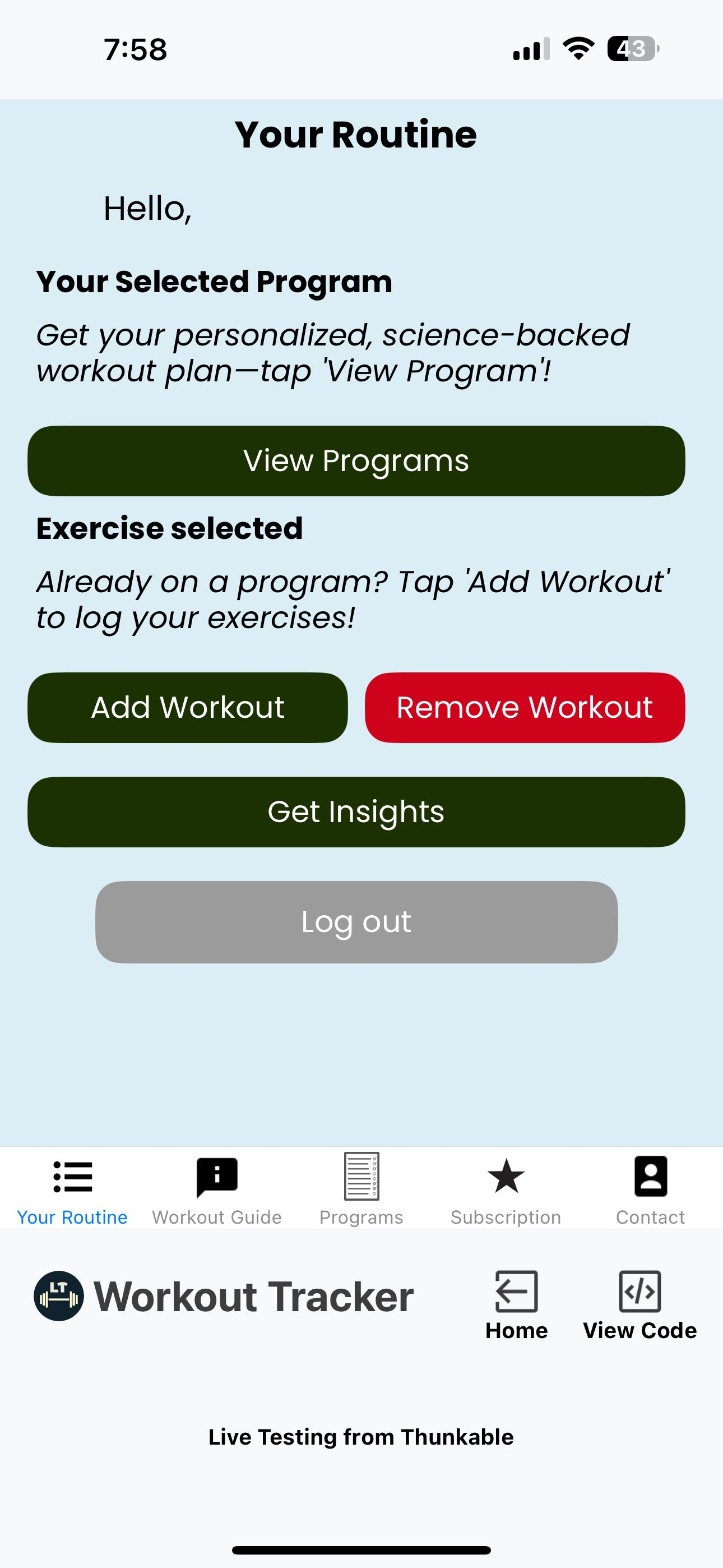 Workout Atlas