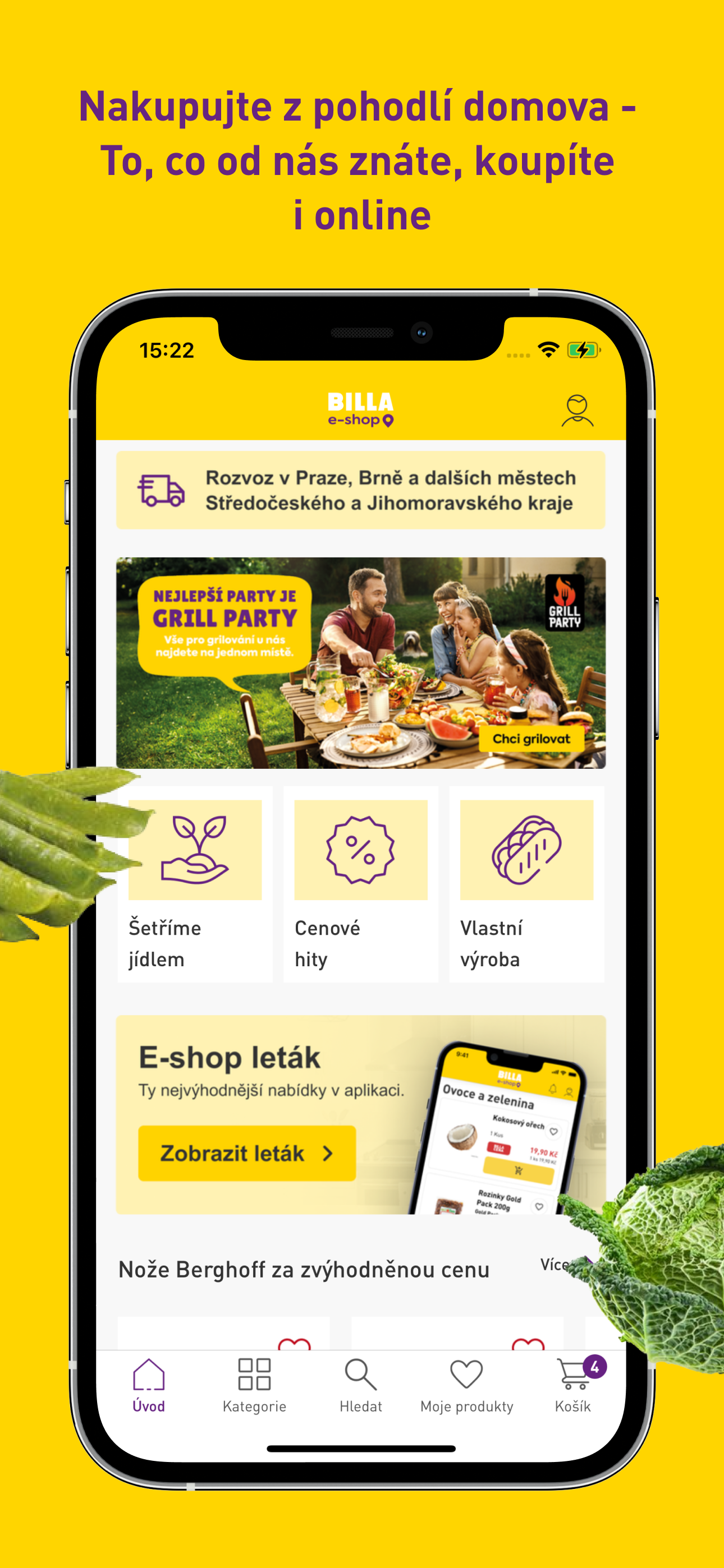 BILLA e-shop Česká republika