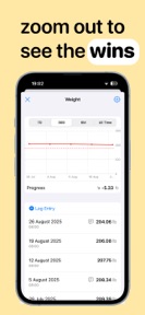 Body Measurement Tracker Log screenshot