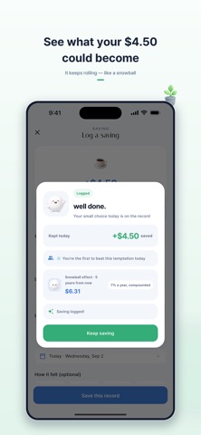 Snowball: Savings Planner Screenshot 3 of 6