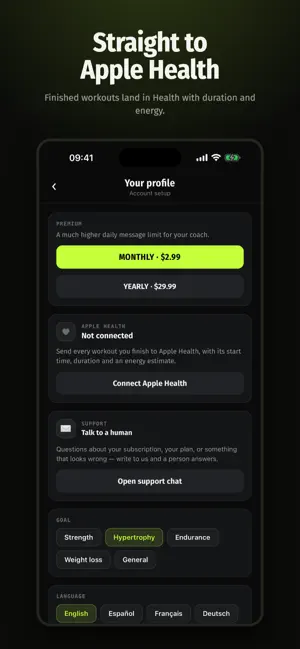 Trn.ai: Gym Workout Planner screenshot 3