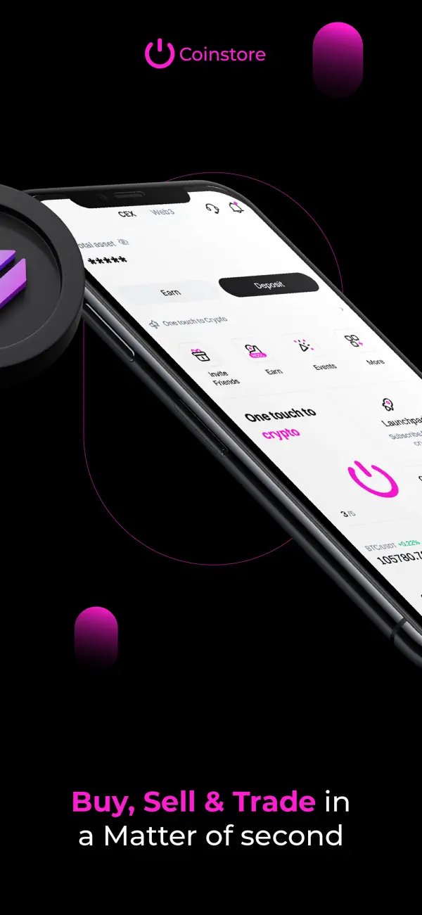 Screenshot #2 pour Coinstore:Trade Crypto&Futures
