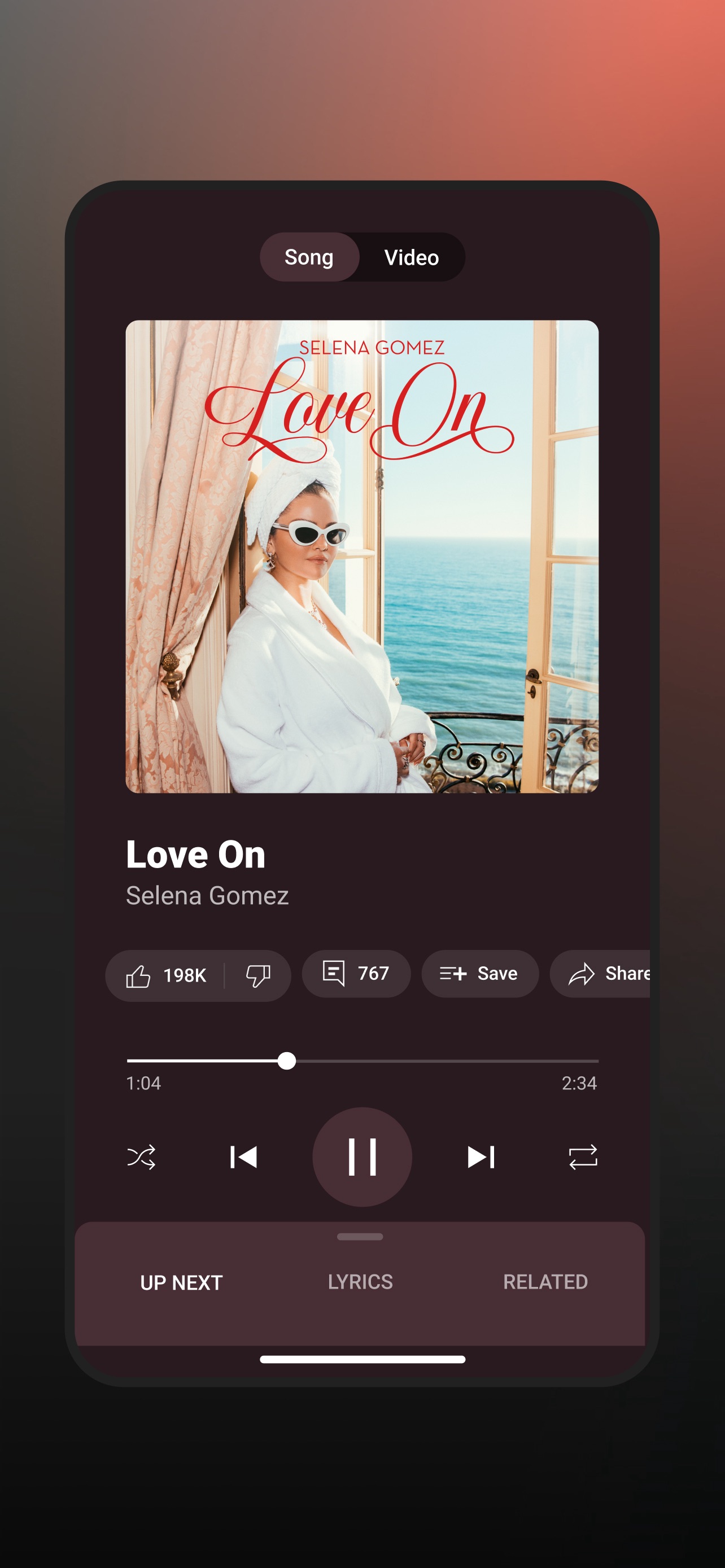 YouTube Music 스크린샷 1