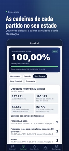 Apuração Brasil iPhone screenshot 1
