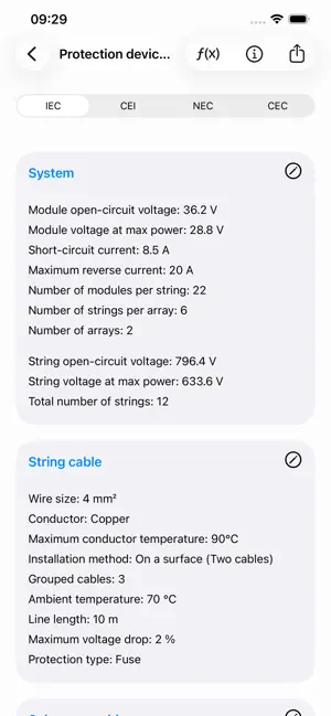 Photovoltaic Calculations screenshot 4