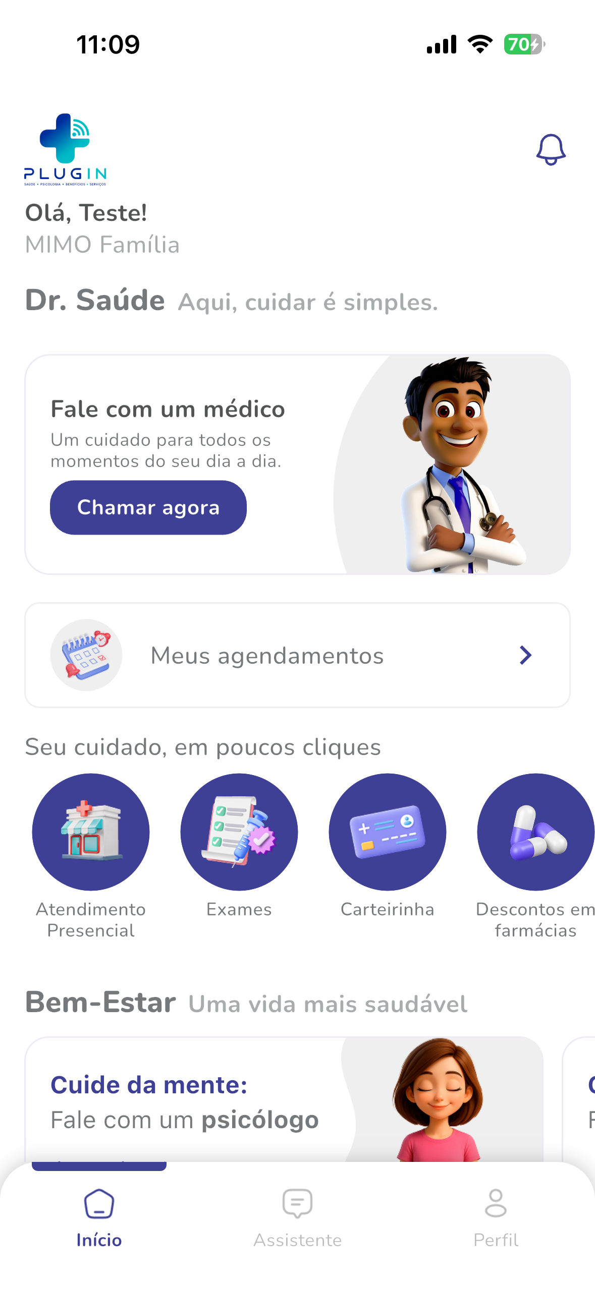 Plugin Saúde e Bem-Estar screenshot 2