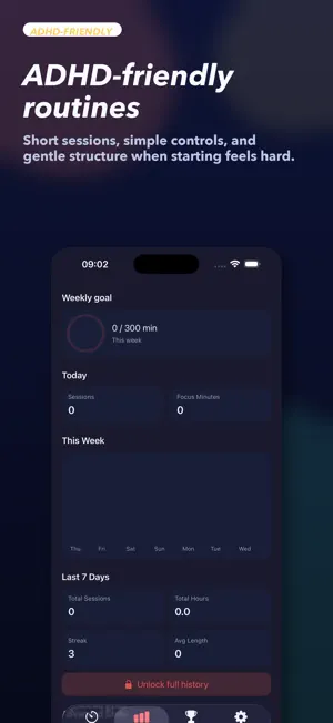 RidgeFocus Pomodoro Timer screenshot 2