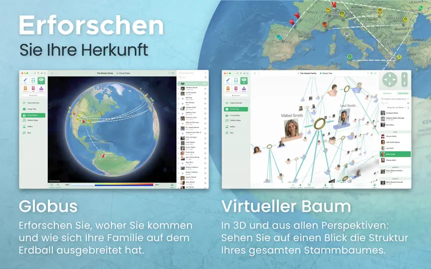Screenshot von MacFamilyTree 11 auf dem iPhone 5