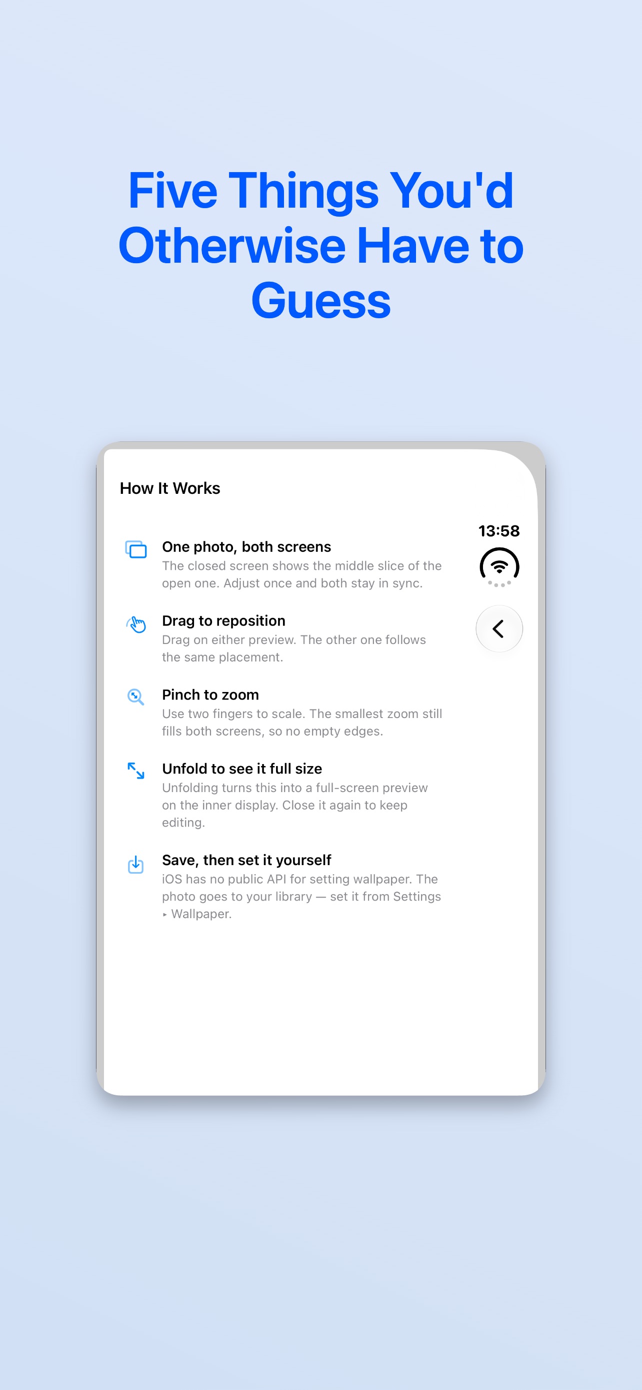 Screenshot 6 of FoldWall