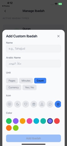 Ajr - Ibadah Tracker Screenshot 4 of 10