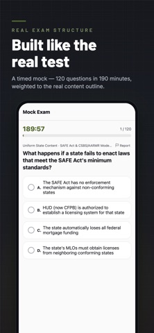 MLO Exam Prep — NMLS SAFE Test Screenshot 5 of 5