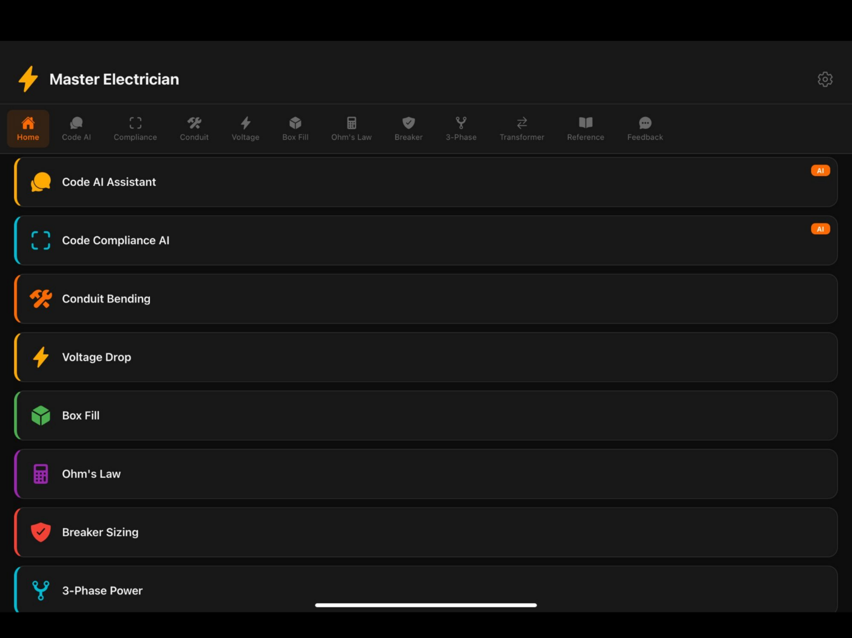 Master Electrician - Code AI