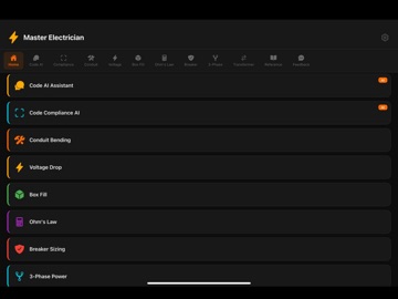 Master Electrician - Code AI iPad screenshot