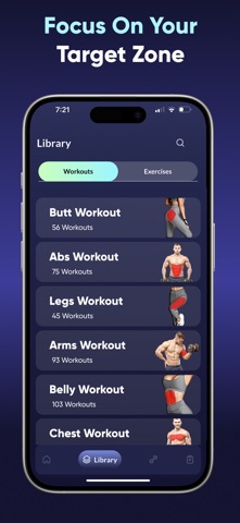 Fitness Planner: Home & Gym screenshot
