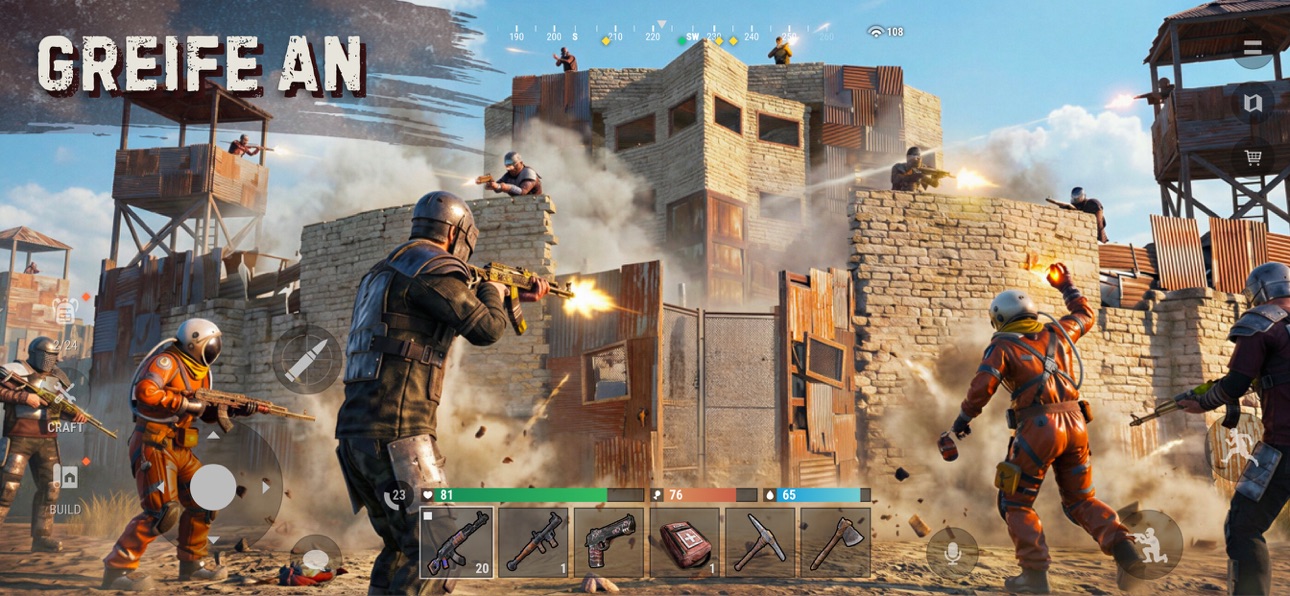 Oxide: Survival Island Online iOS Mod IPA screenshot 7 - iOS game interface