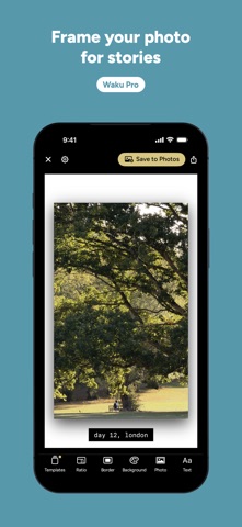 Waku - Photo Frames screenshot 1