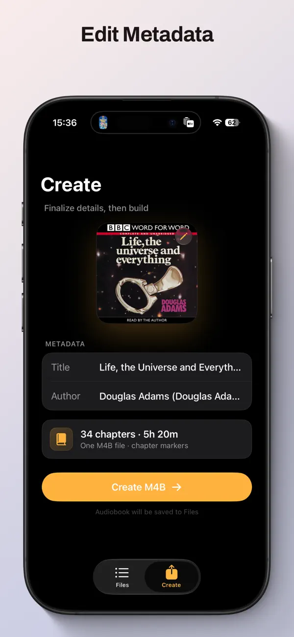 Screenshot #2 pour Binder: Create Audiobooks