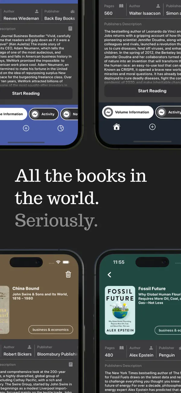 Screenshot #3 pour PaperTrail: Book Tracker