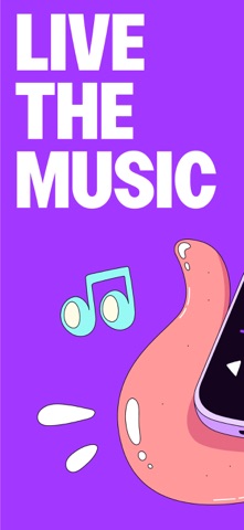 Deezer: Music & Podcast Player App Store preview screenshot 1