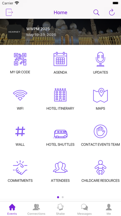 Kearney Events iPhone screenshot 3 - Business app