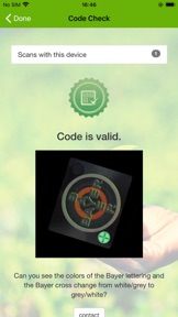 Bayer CropScience Seal Scan screenshot 2