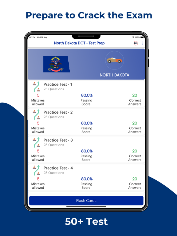 North Dakota DOT Permit Test iPad screenshot 3 - Education app