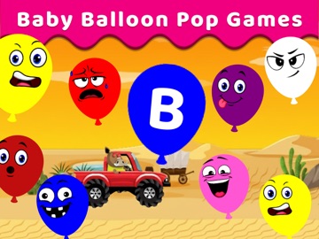 Balloon Pop Baby Games iPad screenshot