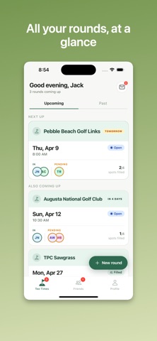 Tee Time: Golf With Friends iPhone screenshot