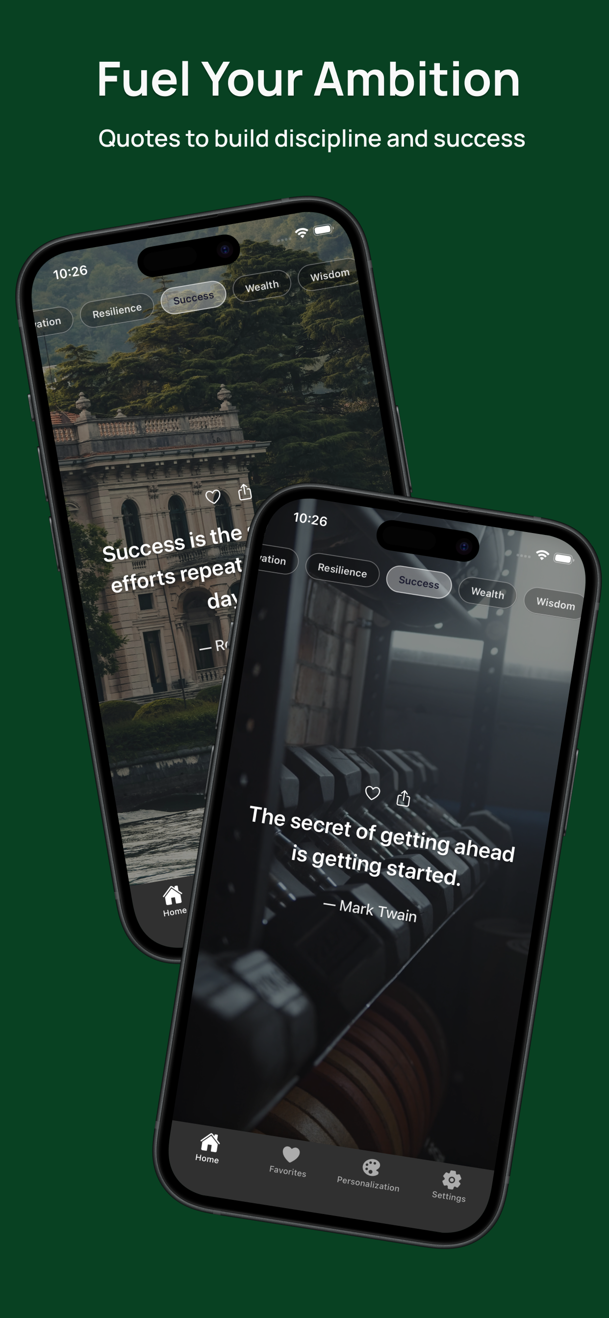Motivation Quotes & Widget