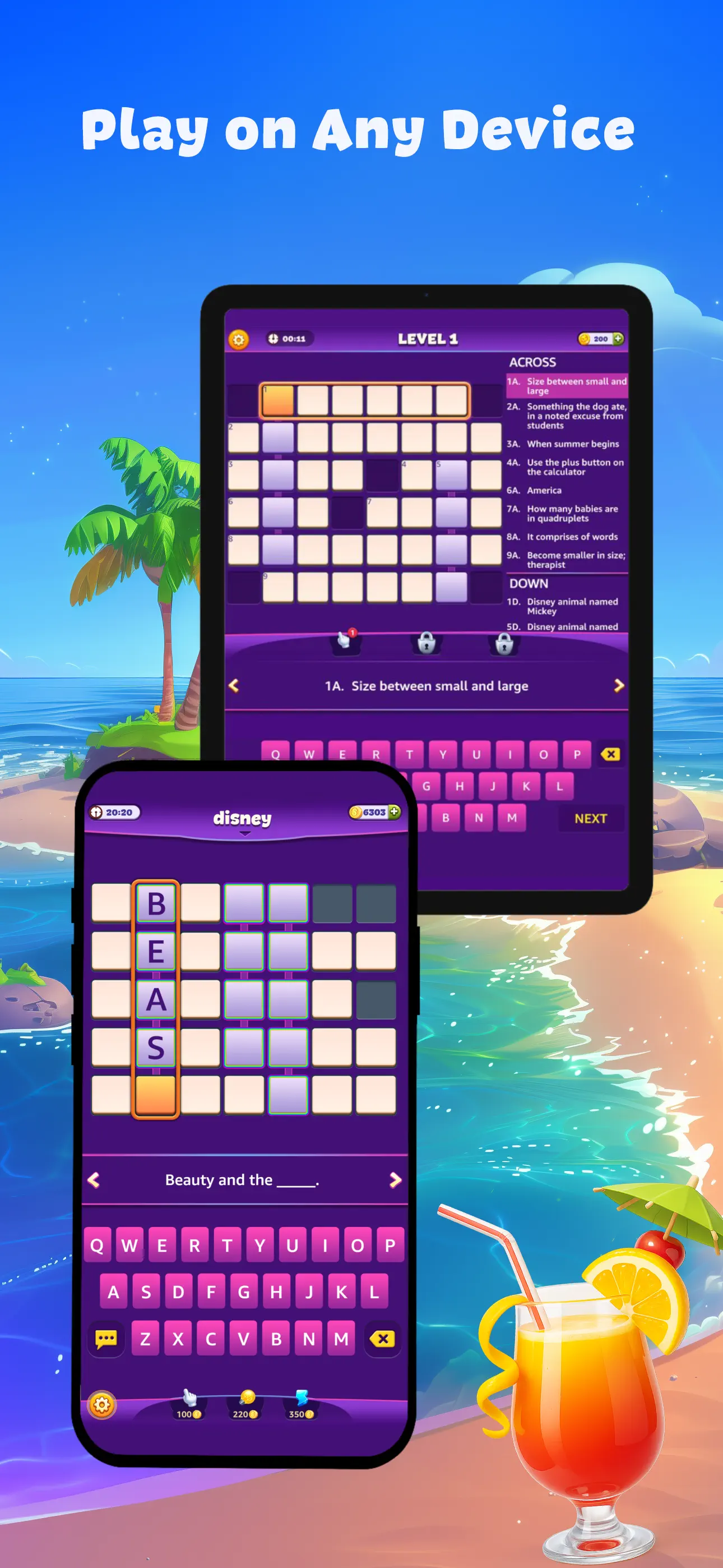 Crossword - Word Hike screenshot 4